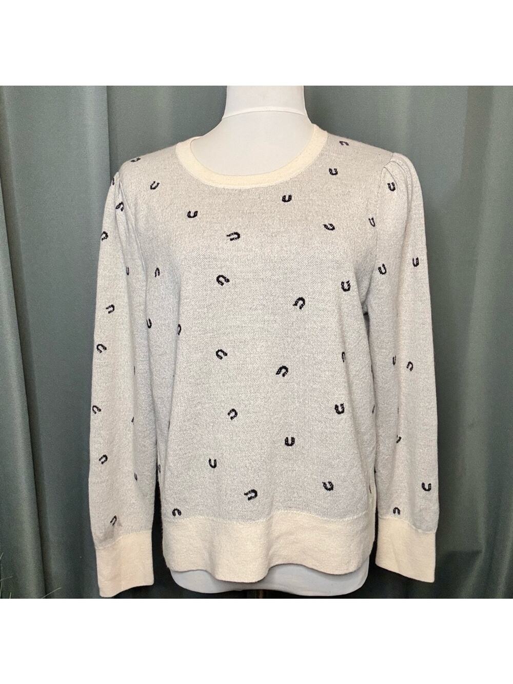 Banana Republic Two-Tone Knit Top